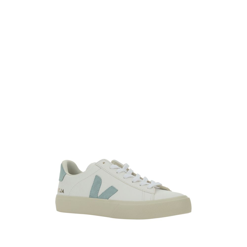 White Calf Leather Bos Taurus Sneakers