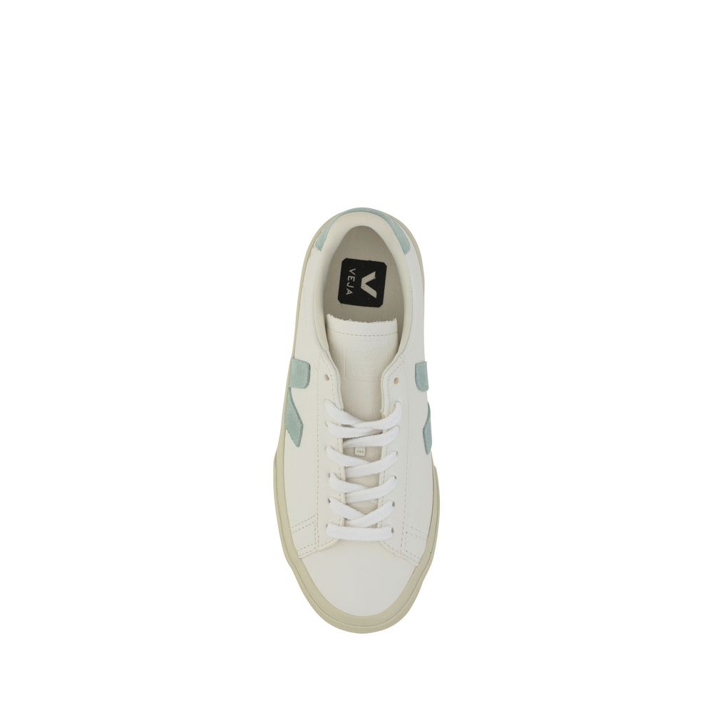 White Calf Leather Bos Taurus Sneakers