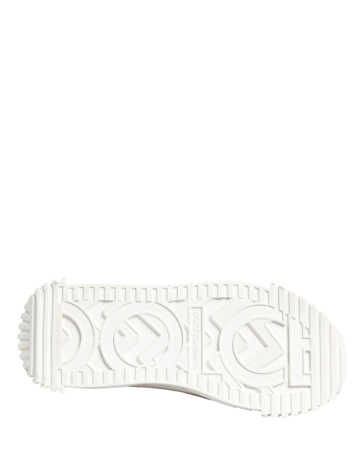 Dolce & Gabbana White NS1 Lace Up Low Top Sneakers Shoes