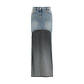 Blue Denim Skirt