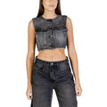 Colcci Black Cotton Waistcoat