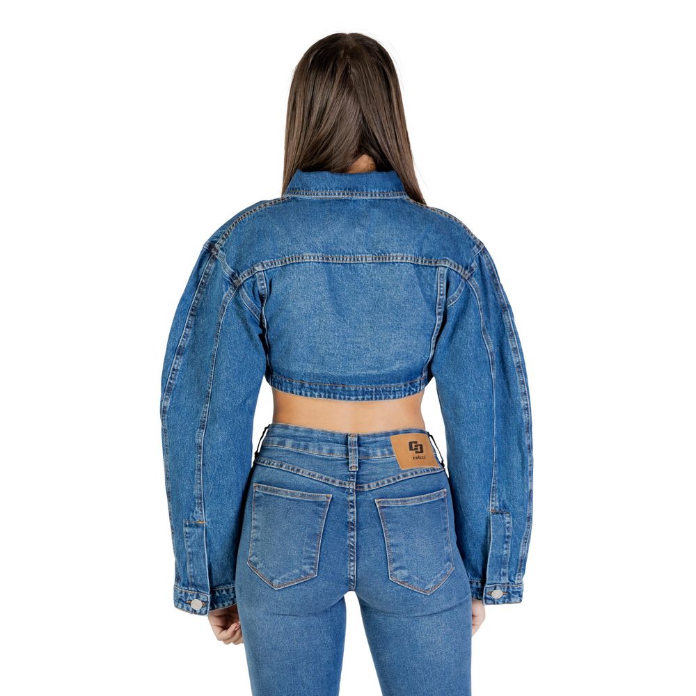 Colcci Blue Cotton Denim Jacket