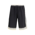 Black Silk Bermuda Shorts