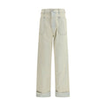 Vivienne Westwood Beige Cotton Relaxed Fit Jeans