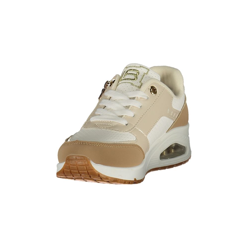 Bianco Polyurethane Women Sneaker