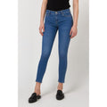 Gas Blue Cotton Skinny Jeans