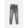 Gray Cotton Jeans Denim