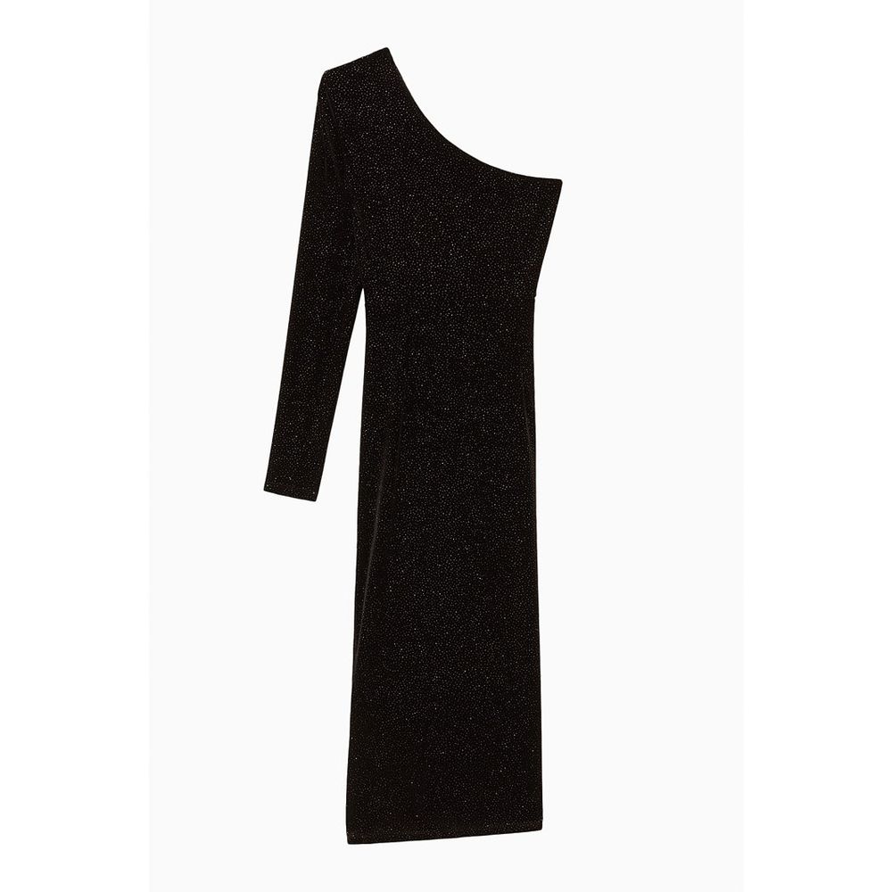 Bicolor Polyester Cocktail Dress