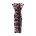 Multicolor Cotton Casual Dress