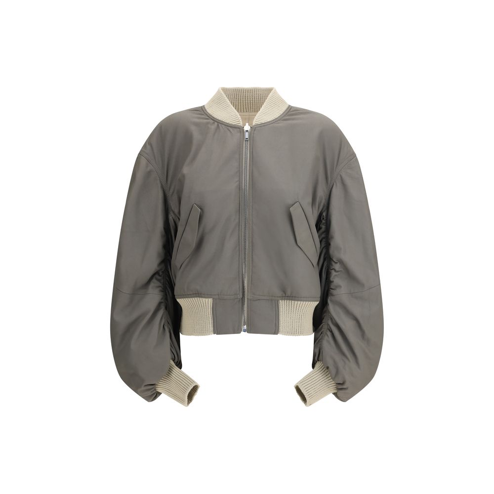 Beige Lamb Ovis Aries Aries Bomber