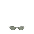 Alexander McQueen Black Metal Sunglasses
