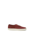 Bordeaux Calf Leather Bos Taurus Low Top Sneakers
