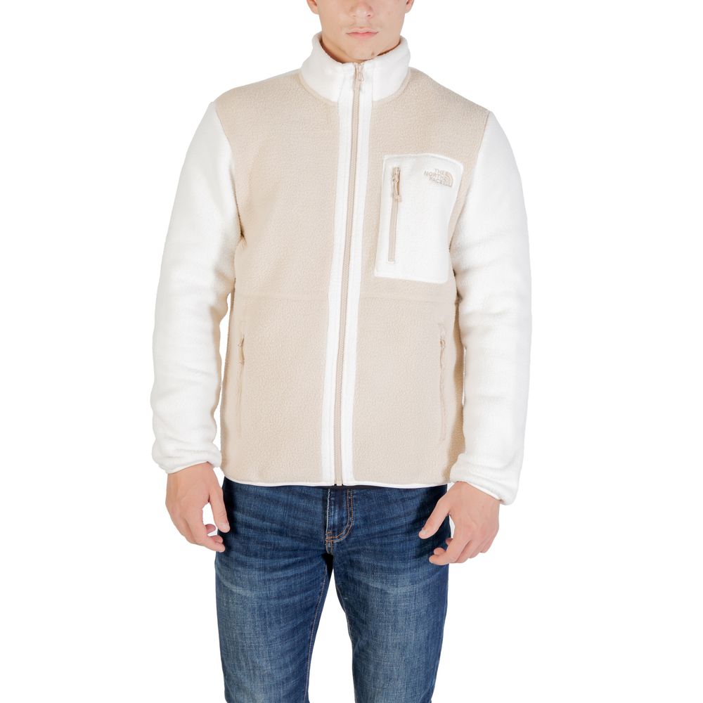 Beige Polyester Sweatshirt