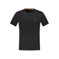 Hugo Boss Black Cotton Men T-Shirt