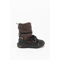 Colmar Black Polyester Ankle Boots