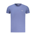 Blu Cotton Men T-Shirt
