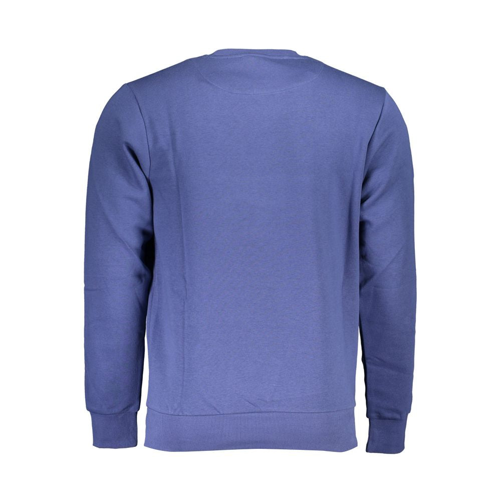 Blue Cotton Men's Sweatshirt