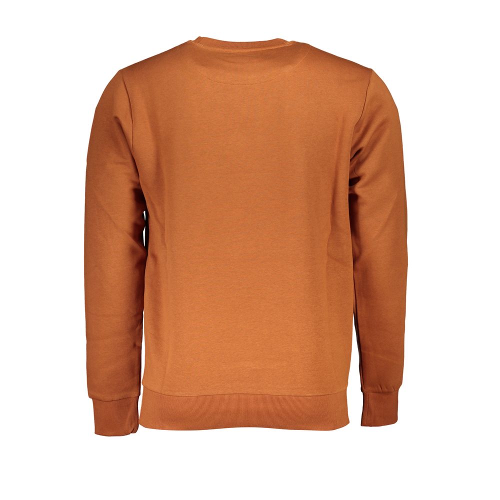 Marrone Cotton Men Sweatshirt