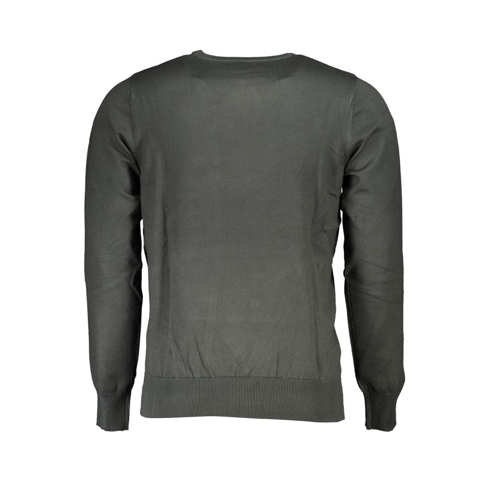 Green Viscose Men's Sweater