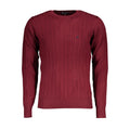 Red Viscose Men's Sweater