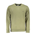 Blue Cotton Men Sweatshirt