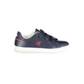 Blue Polyurethane Men's Sneaker