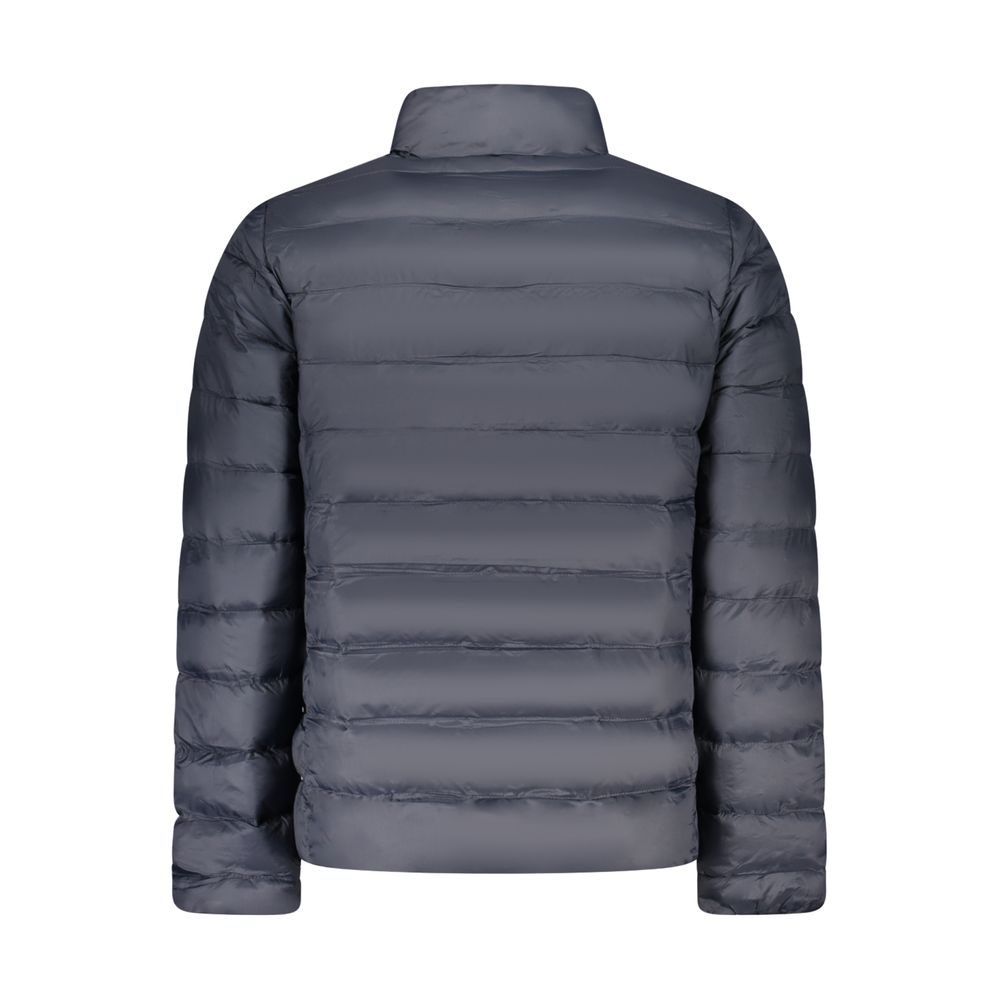 Blue Polyester Mens Jacket