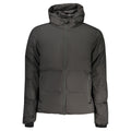 Black Polyester Men's Jacket