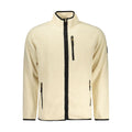 White Polyester Men Sweatshirt