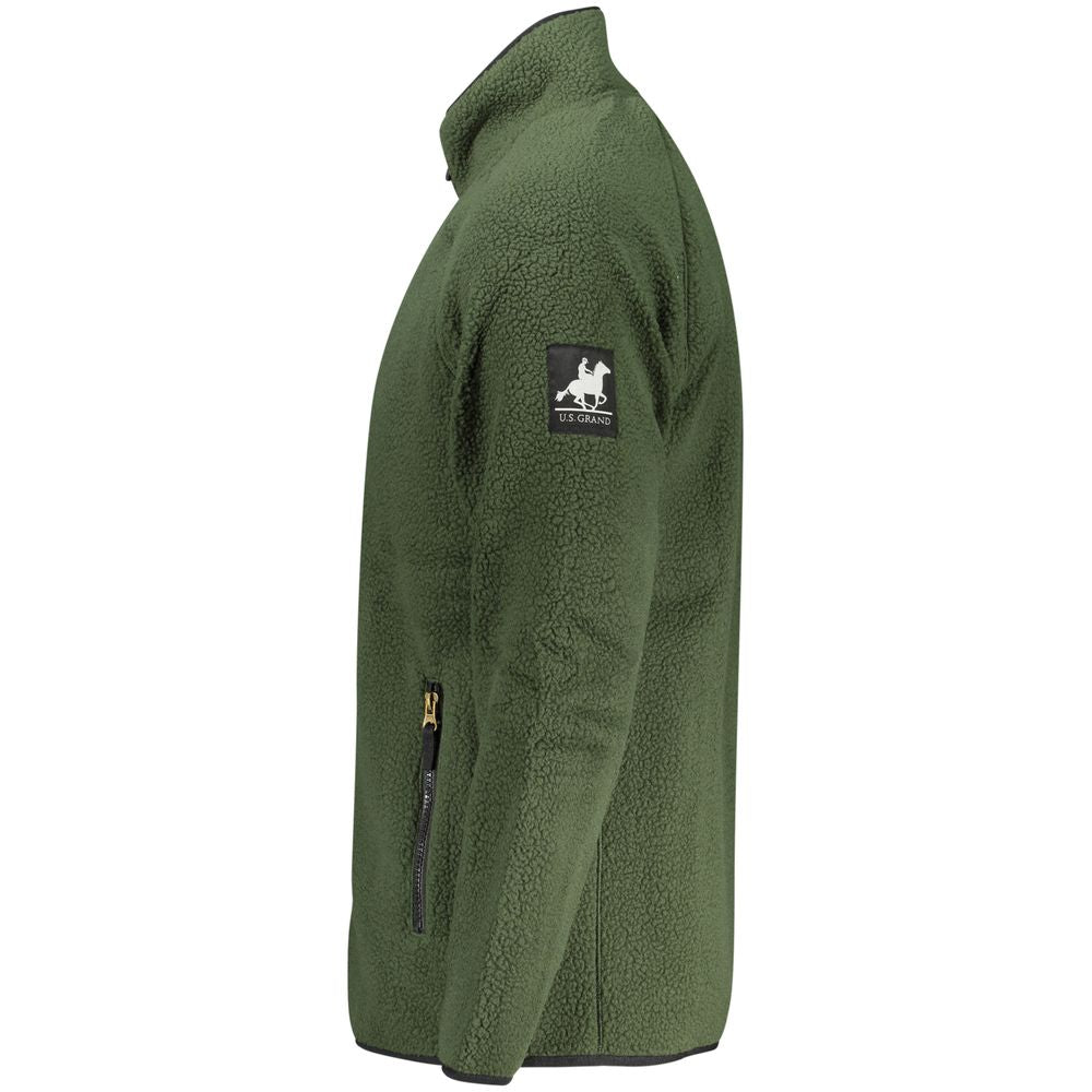 Verde Polyester Men Sweatshirt