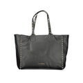Cafenoir Black Polyurethane Women Shoulder Bag