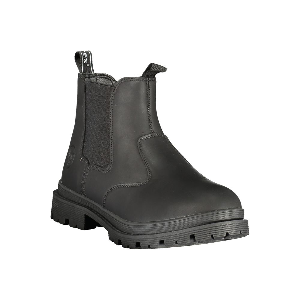 Nero Polyurethane Men's Ankle Boot