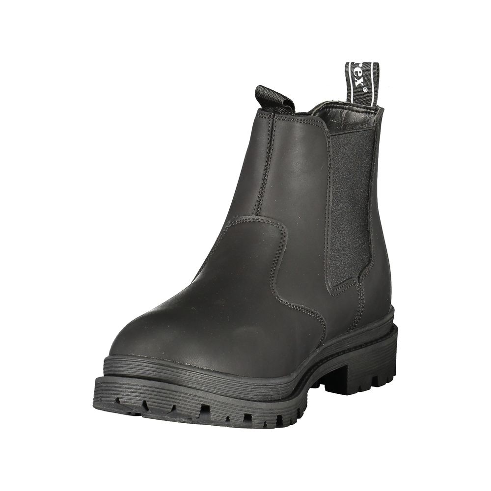 Nero Polyurethane Men's Ankle Boot