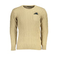 U.S. Grand Polo Beige Acrylic Men Sweater