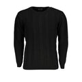 U.S. Grand Polo Black Acrylic Men's Sweater