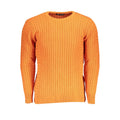 U.S. Grand Polo Arancione Acrylic Men Sweater