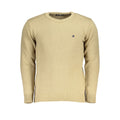 U.S. Grand Polo Beige Acrylic Men's Sweater
