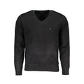 Nero Viscosa Uomo Maglia