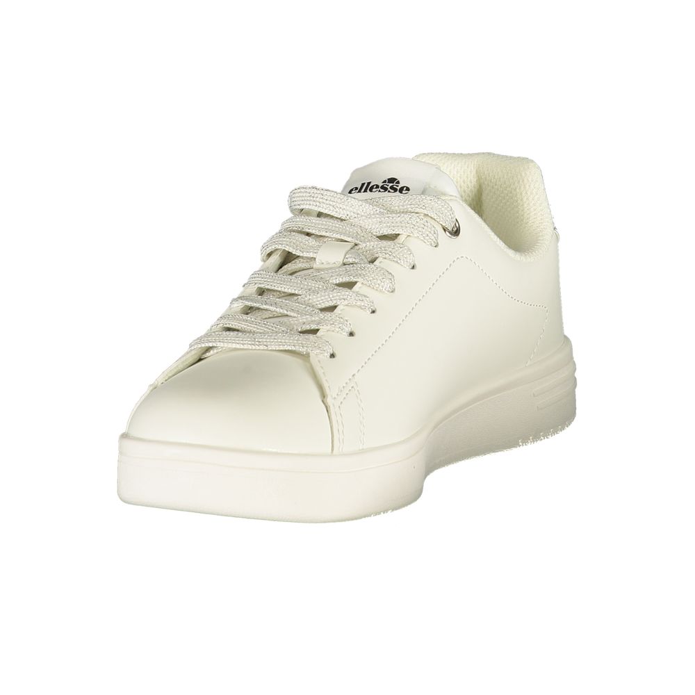 "Bianco Poliuretano Donna Sneaker"