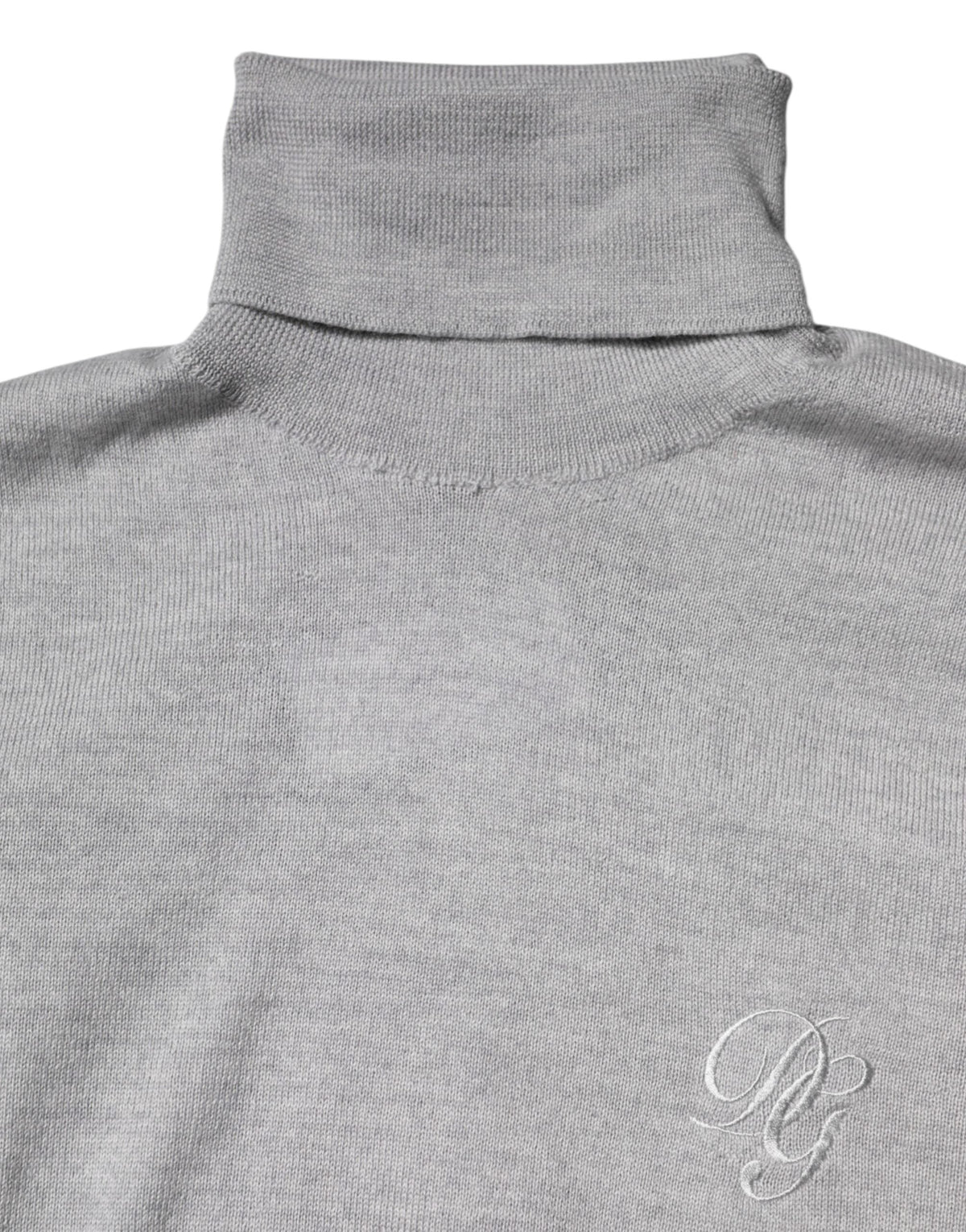 Dolce & Gabbana Gray LongSleeve Turtleneck Pullover Sweater