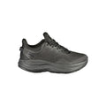Black Polyester Women Sneaker