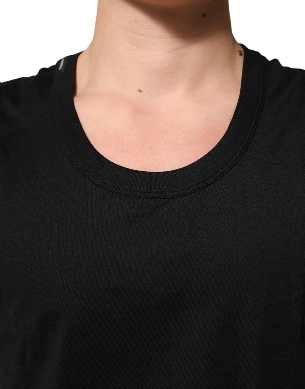 Black Cotton Sleeveless Men Tank Top T-shirt