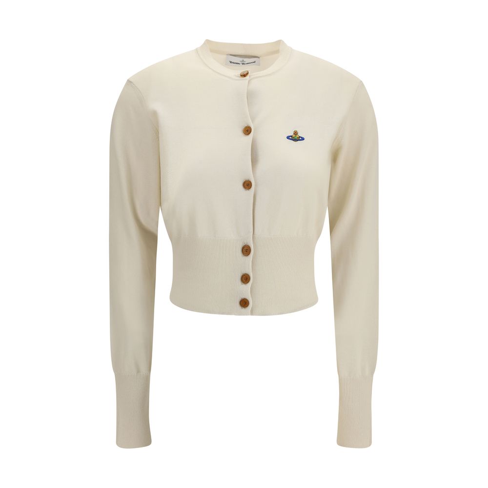 Beige Cotton Cardigan