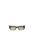 Alexander McQueen Brown Acetate Sunglasses