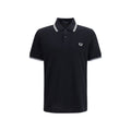 Black Cotton Polo Shirt