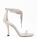 White Patent Leather Verity 100 Sandals