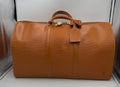 LOUIS VUITTON KEEPALL 50 in Brown EPI Leather Handbag