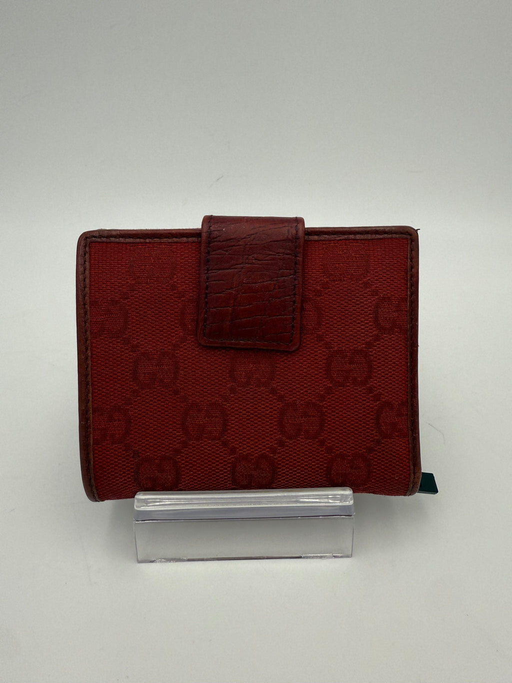 GUCCI GG Canvas Compact Wallet