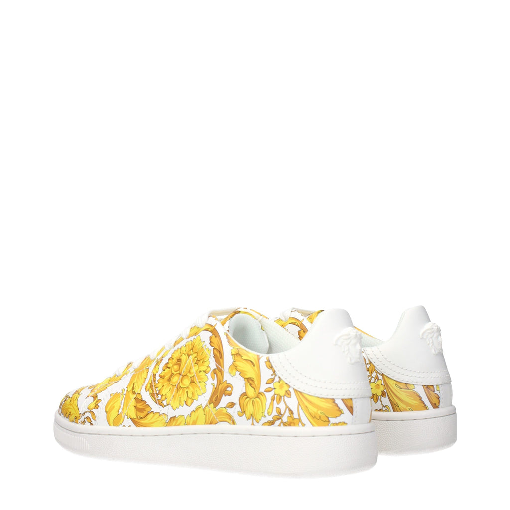 White Leather Sneakers