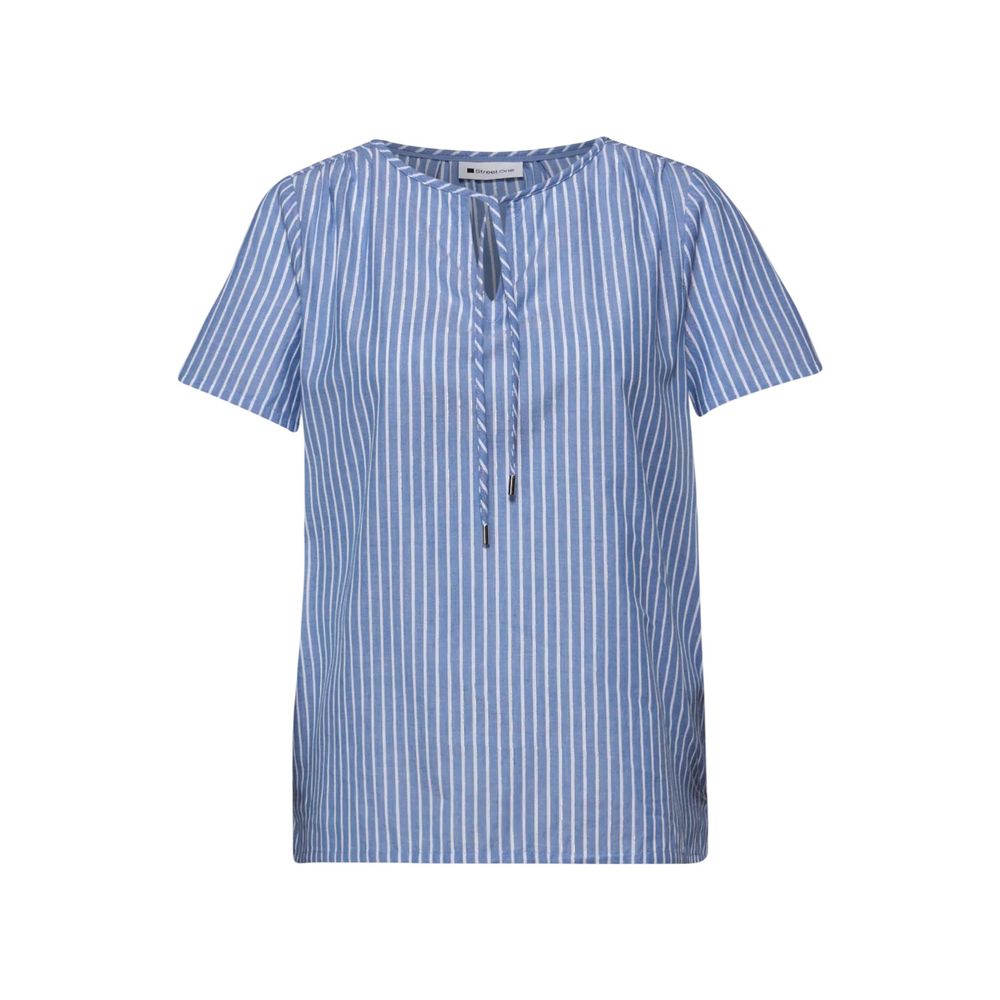 Blue Cotton Blouse